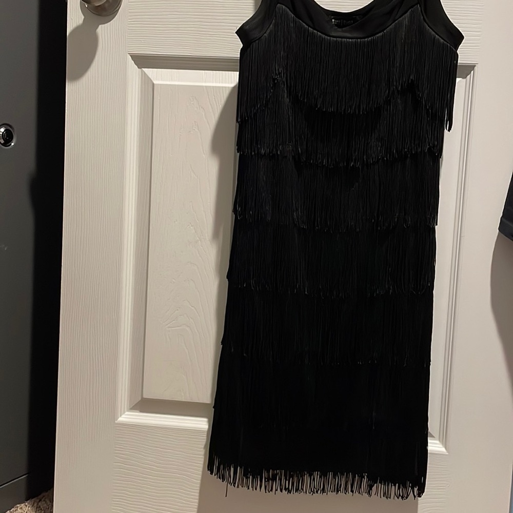 Tassel dress! White House Black Market Size Small